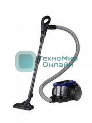 Пылесос Samsung VC18M21A0SB синий, 380/1800 Вт, уборка сухая, пылесборник контейнер 1.5 л
