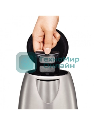 Электрочайник Tefal KI270D30 серебристый, 1.7 л, 2400 Вт, скрытый нагревательный элемент