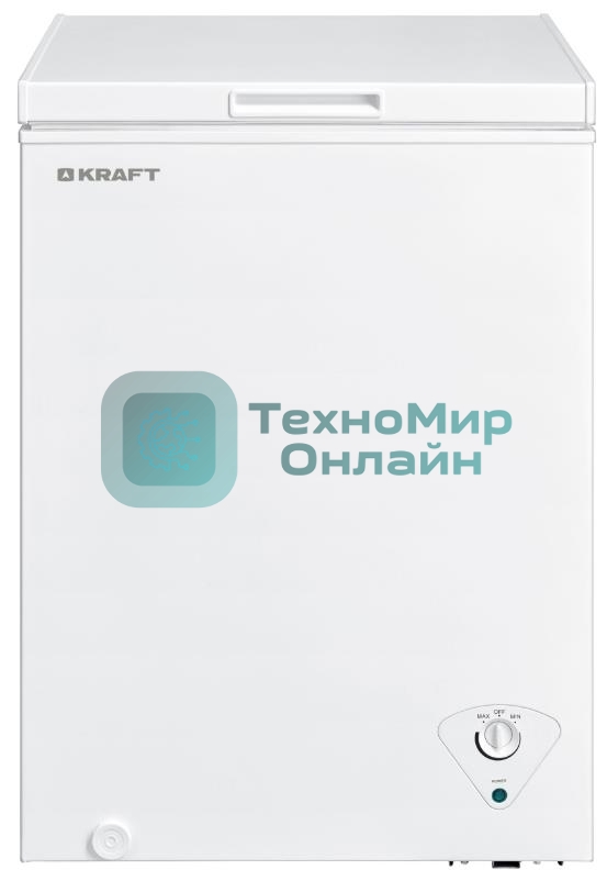 Морозильный ларь Kraft BD(W)-102QX, белый, 105л