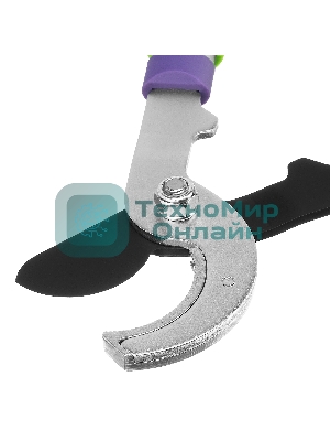 Сучкорез с наковальней Palisad 540-705 мм, телескопические стальные обрезиненные рукоятки