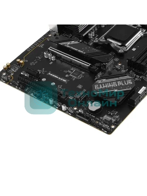 Материнская плата MSI B650M GAMING PLUS WIFI, AM5, AMD B650, 4xDDR5, 4xSATA, 2xM.2, 1xPCI-E 4.0 x16, 2xPCI-E x1, 1xHDMI, 1xDP, 1x 2.5Gb LAN, 4xUSB-A 3.2 Gen 1, 3xUSB-A 3.2 Gen 2, 1xUSB-C 3.2 Gen 2, 3x3.5 мм, 7.1, Micro-ATX