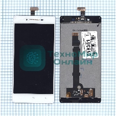 Дисплей для OPPO R1 белый