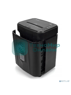 Шредер Heleos АП20-5 белый/черный с автоподачей (секр.P-5) перекрестный 131лист. 20лтр. скрепки скобы пл.карты