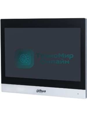 Видеодомофон Dahua DHI-VTH8A41KMS-W серебристый