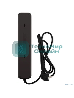 Сетевой фильтр Buro 500UNH-3-BG 3м (5 розеток) черный/серый (коробка)