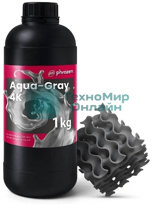 Смола 3d Phrozen AQUA 4K серый 1кг