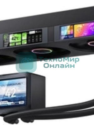 Система жидкостного охлаждения JONSBO TF3-360SCB Black черный, алюминий/медь, 2400 об/мин, 37.3 дБ, 4 pin, 320 Вт