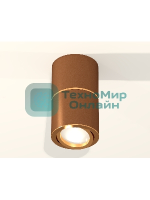 Светильник Ambrella Light XS7404060 SCF/PYG кофе песок/золото желтое полированное MR16 GU5.3 (C7404, A2072, C7404, N7004)