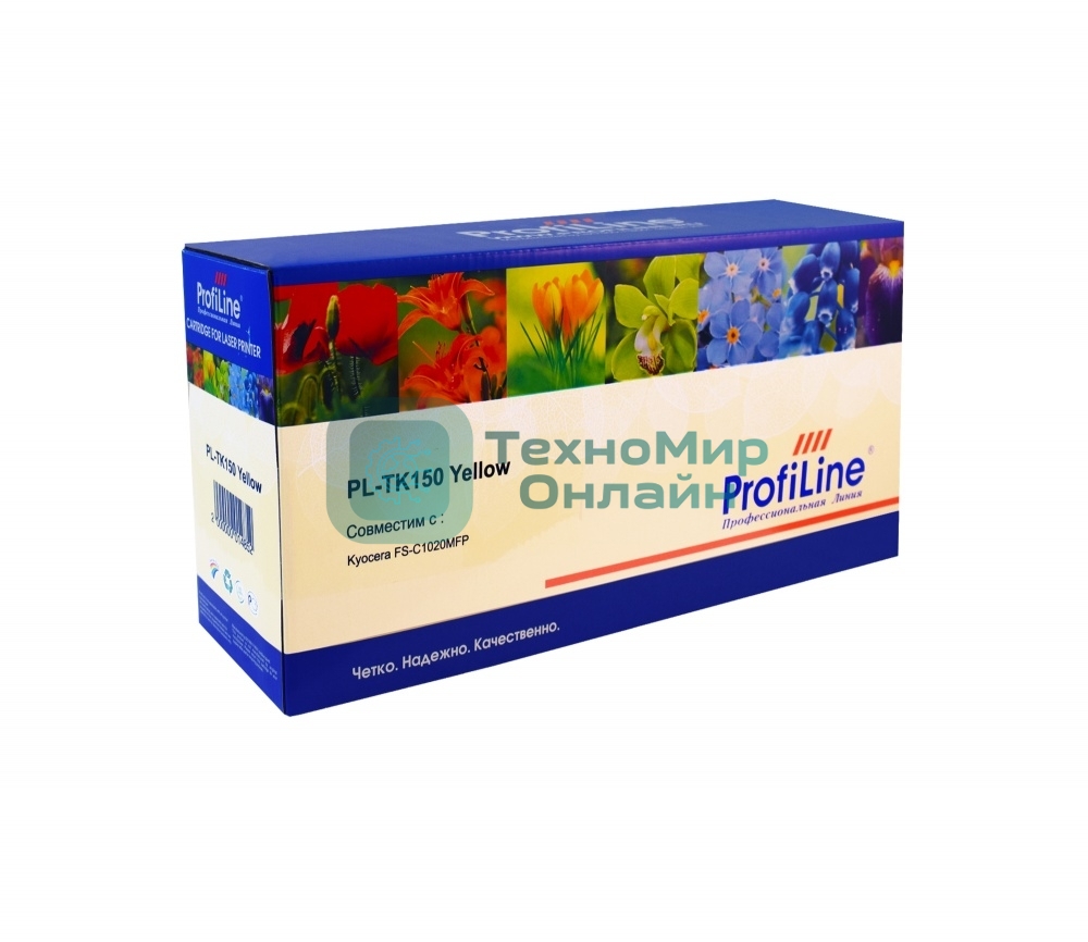 Картридж лазерный ProfiLine PL-TK-150Y для принтеров Kyocera Mita FS-C1020MFP/FS-C1020MFP Plus/FS-C1020MFPe Yellow 6000 копий