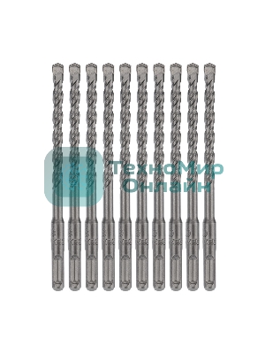 Бур по бетону Rexant 10x210 мм SDS PLUS (10 шт.)
