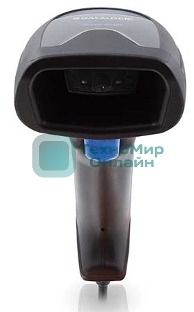Сканер штрих кода Datalogic QuickScan QD2590, Kit, 2D Mpixel Imager, USB/RS-232/Wedge Multi-Interface, черный (Kit includes Scanner, USB Cable 90A052258 and Stand STD-AUTFLX-QD25-BK)
