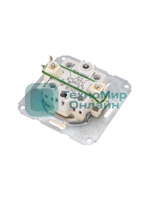 Переключатель Kranz DEA 1кл перекрест. с/у 10А мех. бежевый (1/10/120)