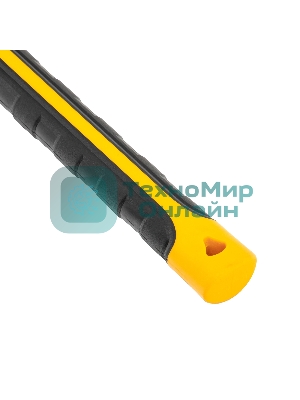 Кирка Denzel 2250 г, широкая, фиберглассовая обрезиненная рукоятка 900 мм