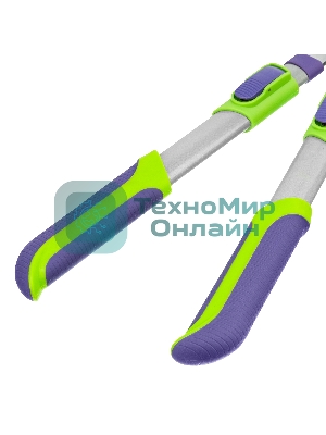 Сучкорез с наковальней Palisad 540-705 мм, телескопические стальные обрезиненные рукоятки