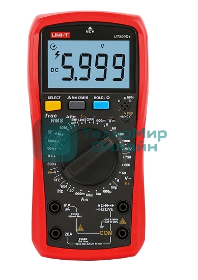 Мультиметр универсальный UNI-T UT890D+