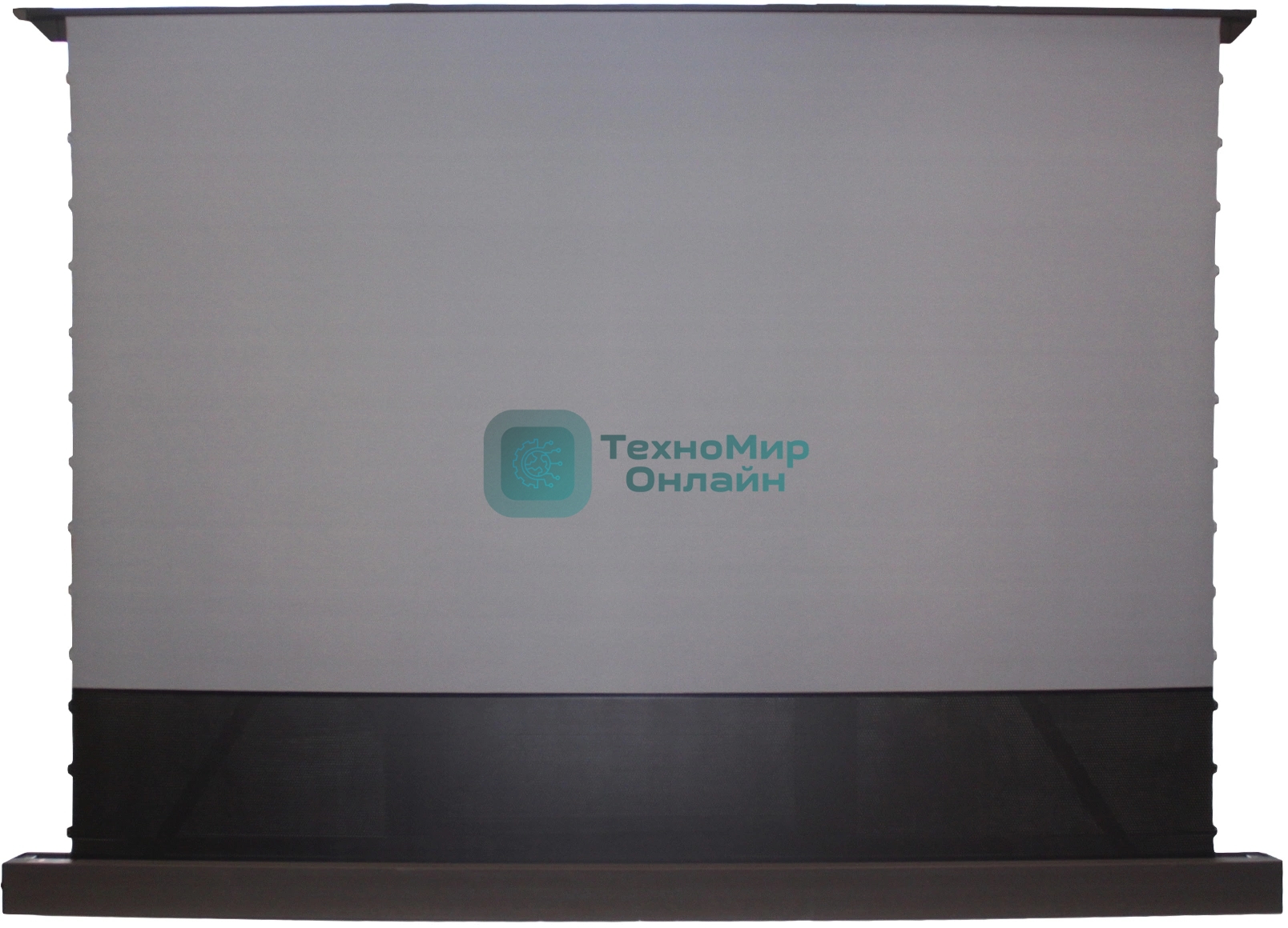 Экран Cactus 125x221 см FloorRising CS-PSFRCLR-221X125 16:9 напольный рулонный черный (моторизованный привод)