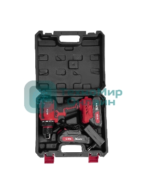 Дрель-шуруповерт MTX CDS-BL-20, 20 В, 2 Ач, 50 Нм, бесщеточный