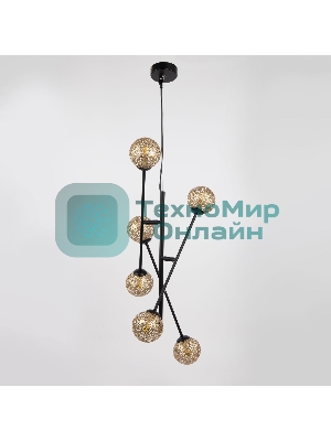 Светильник подвесной HIPER H819-0 6G96Вт BLACK/GOLD