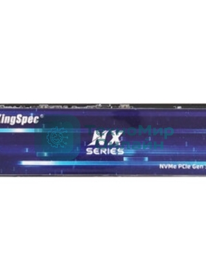 Накопитель SSD KingSpec NX-512, 512Gb, PCIe 3.0 x4, M.2 2280, NVMe, R/W 3400/3100