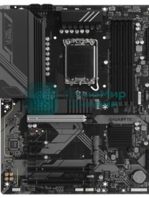 Материнская плата Gigabyte Z790 D AX, LGA 1700, Intel Z790, 4xDDR5, 4xSATA, 3xM.2, 1xPCI-E 5.0 x16, 1xPCI-E 4.0 x4, 2xPCI-E 3.0 x1, 1xHDMI, 1xDP, 1x 2.5Gb LAN, 4xUSB-A 3.2 Gen 1, 1xUSB-A 3.2 Gen 2, 2xUSB-A 2.0, 1xUSB-C 3.2 Gen 2, 3x3.5 мм, 7.1, ATX