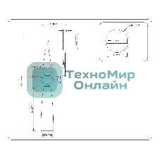 Настенный светильник Ambrella light LH75369 GD/WH золото/белый G9 max 28W 70*150*560