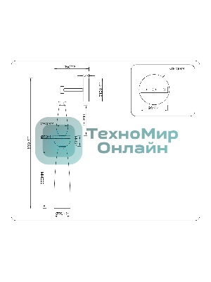 Настенный светильник Ambrella light LH75369 GD/WH золото/белый G9 max 28W 70*150*560