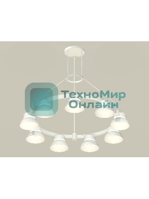 Светильник Ambrella light XR92031701/9 SWH/FR белый песок/белый матовый GX53 (A9203, C9241, N8140)