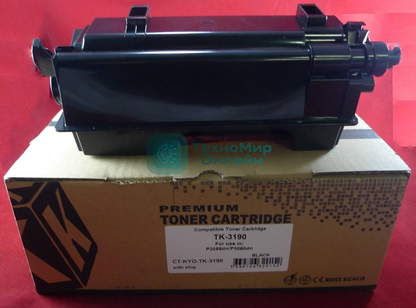 Картридж лазерный для Kyocera-Mita P3055/P3060 TK-3190 25K (С ЧИПОМ) JPN