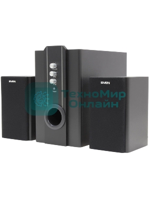 Акустическая система Sven SPS-820 2.1 черный 38Вт