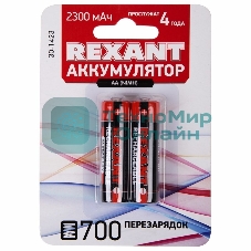 Аккумулятор Rexant тип AA 
