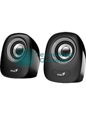 Акустическая система PC speakers Genius SP-Q160,GRAY,USB, 2.0, Power Output 6W, Sensitivity: 80 Db, 3.5 мм jack., серый
