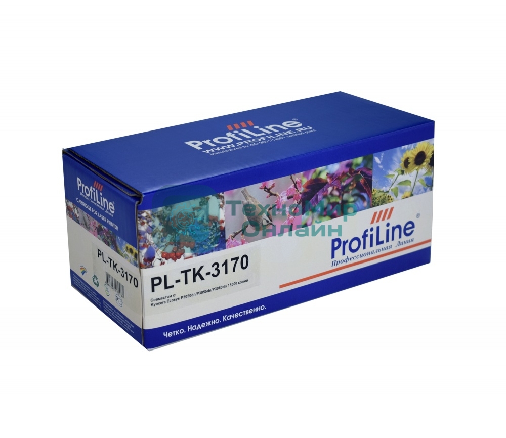 Картридж лазерный ProfiLine совместимый TK-3170 для Kyocera Ecosys P3050dn/P3055dn/P3060dn 15500к + бункер отработанного тонера