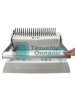 Переплетчик Heleos БП-16 A4/перф.16л.сшив/макс.500л./пластик.пруж. (6-51мм)