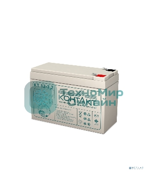Батарея для ИБП Контакт КТ 12-7,2 12В 7.2А·ч