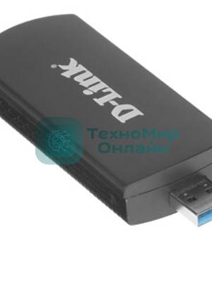 Адаптер D-Link DWA-192/RU/B1A Wireless AC1750 Dual-band USB Adapter, 802.11a/b/g/n/802.11ac, 2.4 GHz/5 GHz