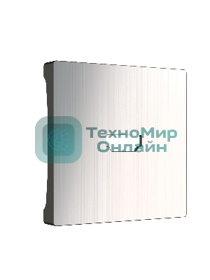 Накладка для розетки HDMI (глянцевый никель)