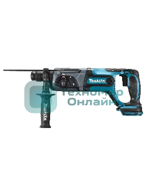 Перфоратор Makita DHR241Z аккумуляторный SDS+ [DHR241Z 18В,Li-ion,3реж,1.9Дж,0-4000у\м,3.5кг,кор,б\акк и з\у,совместим с 4 Ач Li-ion