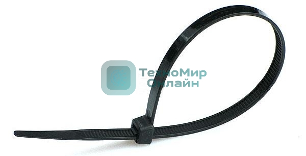 Хомут нейлоновый Hammer Flex 235-0064,8*300мм, черный, упаковка 100 штук