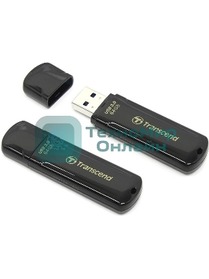 Флешка USB Transcend JetFlash 700 (TS64GJF700), 64Gb, USB 3.0, R/W 70/20, черный
