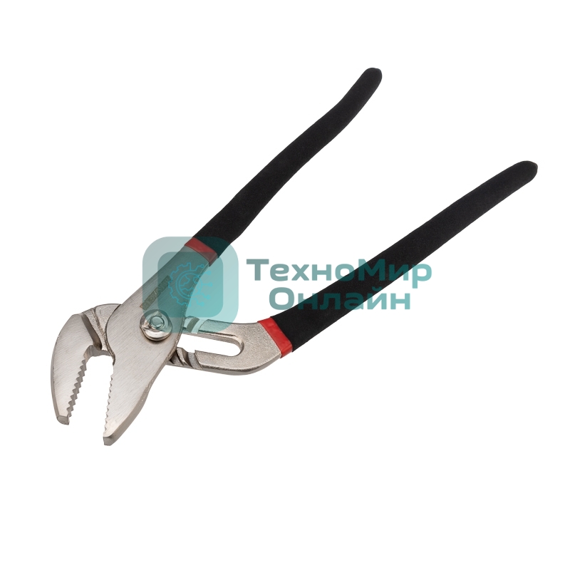 Клещи переставные Rexant 250 мм никелированные, обливные рукоятки