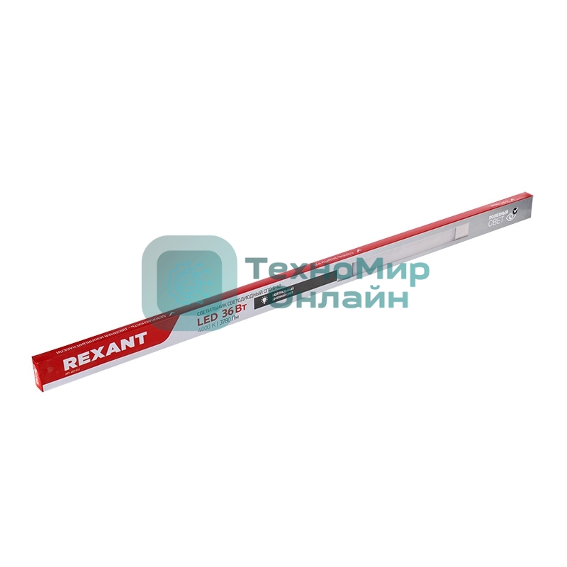 Светодиодный линейный светильник Rexant СПО 110 ОПАЛ 55 Вт, 185-265 В, IP20, 5225 Лм, 4000 K нейтральный свет