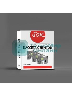 Кассета с лентой Sakura TZE241 для Brother PT18R/PT18RZ/PT300/PT-300B/PT310/PT-310B/PT320/PT340/ST1150/ST1150DX/PT1300/PT1700/PT1750/PT1760/PT1800/PT1810/PT1830/PT1830C/PT1830SC/PT1830VP/PT1880/PT1900/PT1910/PT1950/PT1960/PT2030/PT2030AD/PT2030VP/PT2100/PT2110/ST5/PT330/PT350/PT520/PT540/PT580C/PT1400/PT1500PC/PT1600/PT1650/PT2200/PT2210/PT2300/PT2310/PT2400/PT2410/PT2430PC/PT2500PC/PT2600/PT2610/PT2700/PT2710/PT2730/PT2730VP/PT7500/PT7600/PT530/PT550/PT3600/PT9200PC/PT9200DX/PT9400/PT9500PC/PT9600/PT9700PC/PT9800PCN/PT2420PC/PT-P700/PT-D400/PT-P750W/PT-D600/PT-1890/PT-D450/PT-E300/PT-H300/PT-2450DX/PT-2460/PT-2470/PT-2480/PT-2500PC/PT-P750W/PT-2430PC/PT-E500/PT-E550/PT-E550W/PT-H500/P-TOUCHPC/RL-700S/PT-D800W/PT-P900/PT-P900W/PT-P950NW/PT-550, черный на белом, 18мм/8м, наклейка