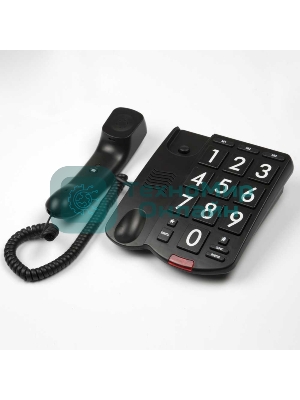 Телефон проводной Ritmix RT-520 черный