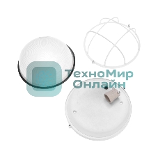 Светильник Rexant ЖКХ-03 под лампу круг 250х105мм IP65