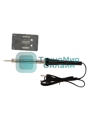 Паяльник Sparta с ручкой из пластика, 60 Вт