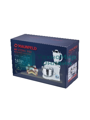 Кухонный комбайн Maunfeld MF-435WH PRO, белый
