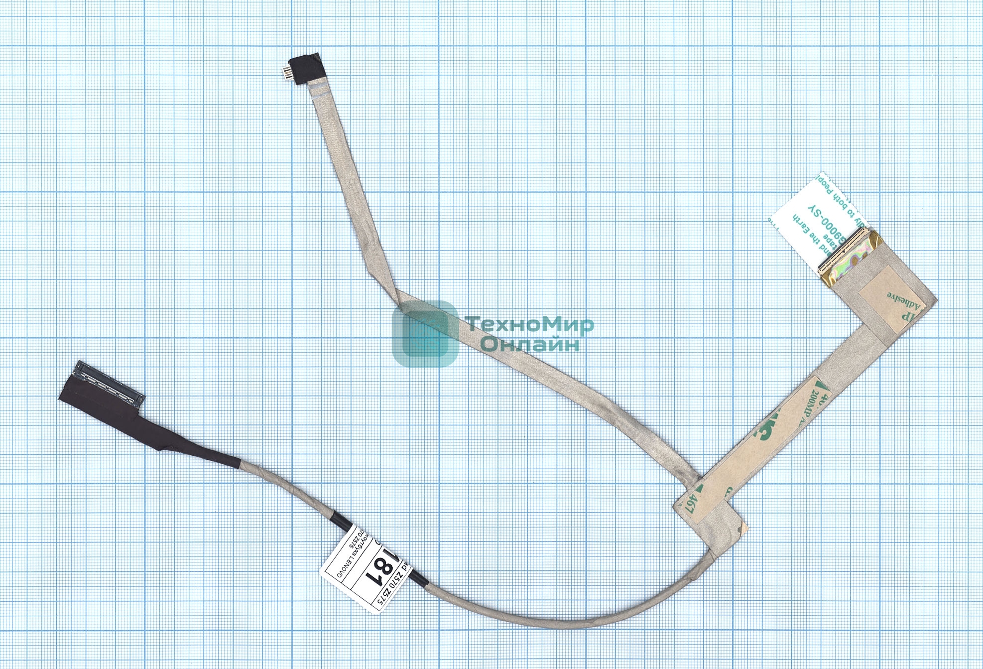 Шлейф матрицы для ноутбука Lenovo Ideapad Z570 Z575