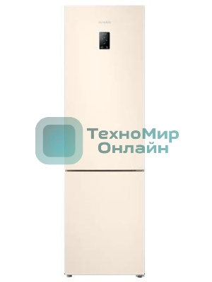 Холодильник Samsung RB37A5200EL/WT бежевый двухкамерный 269/98л морозилка снизу, No Frost