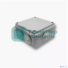 Рувинил 67050 Тусо.Коробка расп. для о/п, 100х100х50 мм, 6вводов, IP54