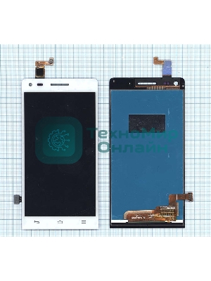 Дисплей для Huawei Ascend G6 белый